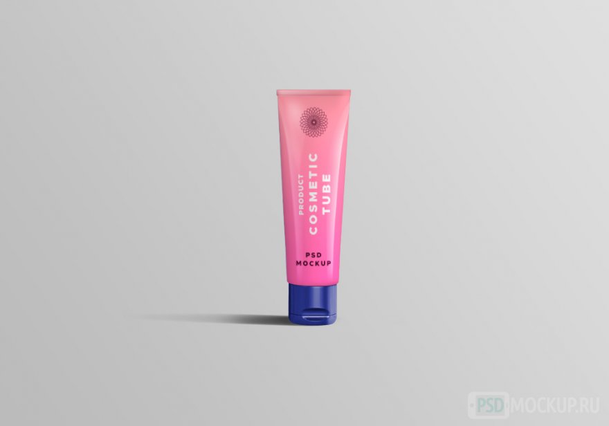 PSD-mockup тюбика