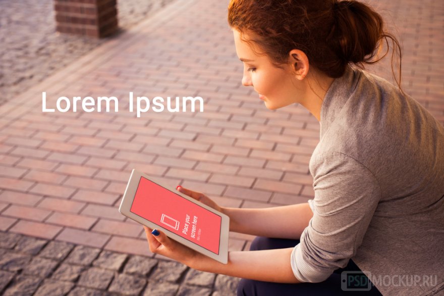 PSD-mockup iPad