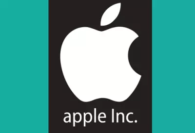 PSD макет логотипа Apple