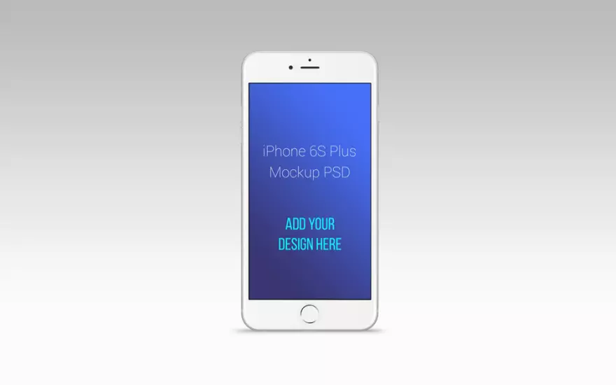 Скачать Mockup iPhone 6S Plus