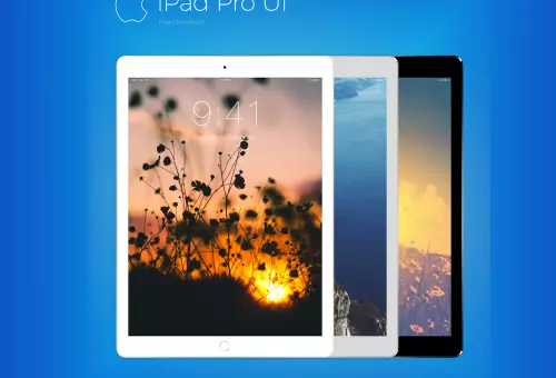 Mockup iPad Pro UI
