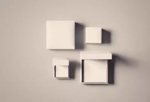 Мокап белых коробок