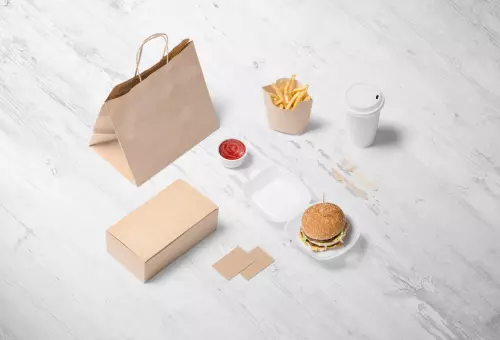 Free mockup of the Fastfood